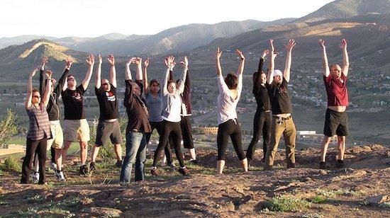 Hiking Yoga Vail
