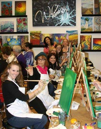 Whimsy Paint and Sip Art Studio